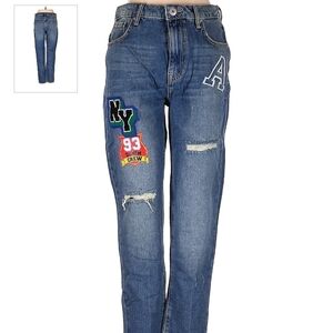 High rise Mom jeans NY 1993 denim crew